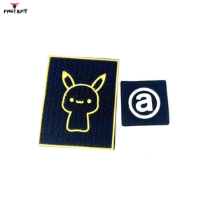 แผ่นยาง PVC 3 มิติ คุณภาพสูง แบบมีกาวในตัว ขอบเย็บเมอร์โรว์ สีและขนาดตามสั่ง ขายส่งสำหรับหมวก - Product Image 4