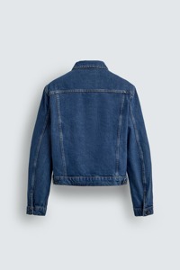 Veste en jean pour homme, couleur unie, col rabattu, coupe classique, coton lavé, style décontracté automne, fermeture à boutons simple - Product Image 4