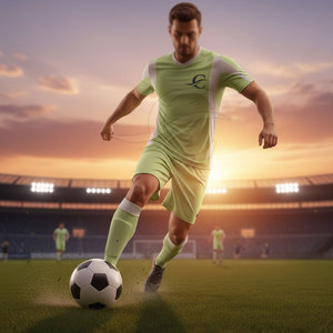 Maillot de football à manches courtes respirant avec logo personnalisé, sublimation sportive de haute qualité à bas prix - Product Image 5