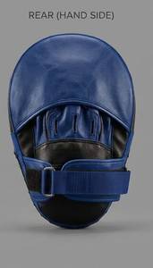 Cible de frappe en cuir de vachette bleu, durable, pour l'entraînement de kickboxing - Product Image 4