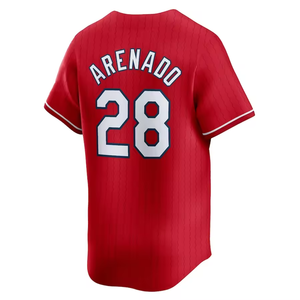 Maillot de baseball bleu pour homme de qualité supérieure 2026, imprimé noir, respirant, à manches courtes, coupe classique, vêtement adulte - Product Image 2
