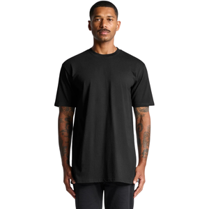 Camiseta de Manga Corta con Cuello Redondo para Hombre, Corte Regular Relajado, Tejido de Punto, Top Básico, Fabricante de Ropa al por Mayor OEM Personalizada - Product Image 1