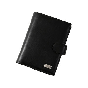 Portefeuille pour homme en cuir véritable avec blocage RFID, logo personnalisé, porte-cartes sécurisé, portefeuille en cuir anti-vol RFID personnalisé OEM pour homme - Product Image 5