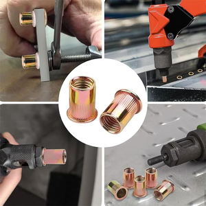 Tuerca Remache M3-M8 Ciega de Acero Inoxidable, Pequeña, de Cabeza Plana Avellanada de 90°, Roscada, Tubular, Hexagonal, Remache Moleteado - Product Image 6