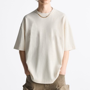 เสื้อยืดผู้ชายผ้าฝ้ายแท้ระบายอากาศได้ดีขนาดใหญ่พิเศษขนาดใหญ่พิเศษใส่ได้ทั้งชายและหญิง - Product Image 2