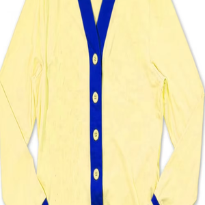 Cardigan en tricot d'hiver pour université et collège à manches longues avec logo personnalisé et broderie - Product Image 6