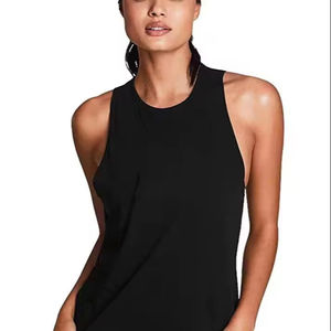 Nouveau Débardeur Gilet Gris Personnalisé pour Femme, Style Tomboy, en Tissu Jersey 100% Coton de Haute Qualité, Idéal pour l'Été – Vente Flash - Product Image 1