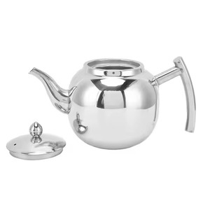 Luxury Metal Tea Pot with Durable Lid for Premium Tea Service and Hospitality Applications - Product Image 2