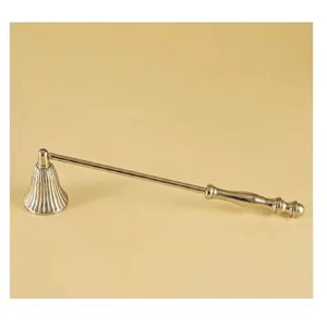 Classic Metal <b>Candle</b> Snuffer Long Handle <b>Candle</b> Extinguisher Tool Decorative <b>Wick</b> Dipper Timeless Home Accent - Product Image 1