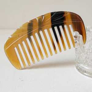 Very Good Quality Natural Buffalo Horn Comb Wide Tooth No-static Head <b>Massage</b> <b>Hair</b> <b>Brush</b> Health Care Hairbrush Beard Combs - Product Image 5