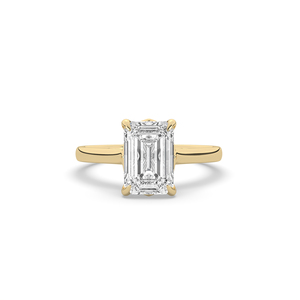 Unique 2.50Ct <b>Emerald</b> Brilliant Lab Diamond <b>Ring</b> 925 Sterling <b>Silver</b> Lightweight Style Engagement Jewelry For Anniversary - Product Image 6