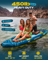 Planche à pagaie gonflable personnalisée avec logo, 11'6'', planche SUP tout usage, fabricant direct, planche à pagaie pour sports nautiques, personnalisable