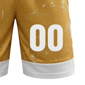 Ensemble d'uniformes de basketball personnalisés professionnels, tissu en maille respirant, séchage rapide, absorption de la transpiration, impression par sublimation - Product Image 4