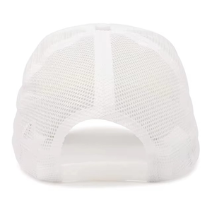 Customized Embroidery Mesh Trucker <b>Hat</b> 5-Panel Breathable & Waterproof Summer Casual Sports Trucker <b>Hat</b> Blue Color Bulk Supply - Product Image 5
