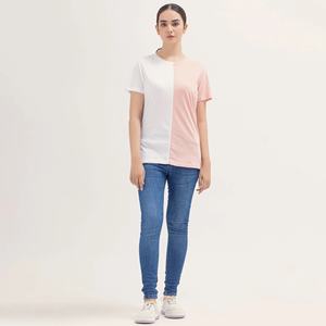 Camisetas de mujer de alta calidad, camisetas de algodón estampadas en venta, impresión personalizada, manga corta, cuello redondo. - Product Image 2