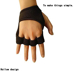 High Quality Fingerless Gloves Neoprene Breathable Fitness Gloves with Anti-Slip Palm Protection for Strength Training - Product Image 5