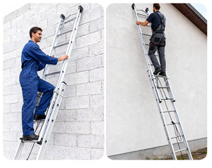 Escalera Extensible Multisección de Alta Resistencia con Sistema de Bloqueo Automático - Product Image 6