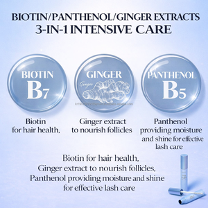 Korean Skincare Biotin Lash Enhancer Serum Private Label Customized - Product Image 4