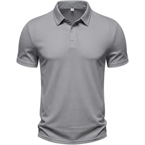 2026 Premium Quality Garment Dyed 100% Nylon Breathable Jersey Casual Customized Men's Short Sleeve for Shirts Front Logo Solid - Product Image 6
