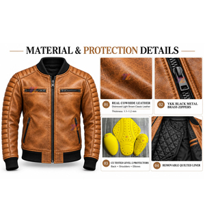 <b>Women's</b> Bomber Style Motorcycle <b>Leather</b> <b>Jackets</b> Custom OEM Genuine <b>Leather</b> Biker <b>Jackets</b> for <b>Women</b> Wholesale Fashion Apparel - Product Image 5