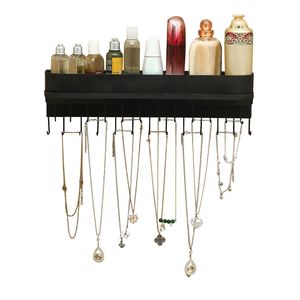 Portagioie da Parete Nero di Alta Qualità con 25 Ganci - Product Image 4