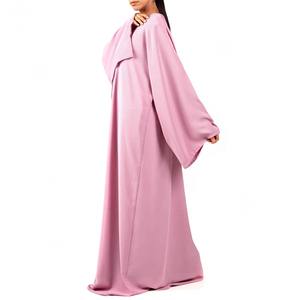 AL-TAUL IMPEX M-606 Abayas para Mujer con Logotipo Personalizado en Color, Poliéster/Material Personalizado, Antiarrugas, Transpirable, Largo hasta el Suelo - Product Image 5