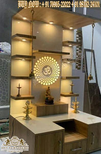 Trendy Teak Wooden <b>Temple</b> With OM Design Big Size Pooja <b>Temples</b> in Teak Wood for Sale Designer Large Size Teak Wood <b>Temple</b> USA - Product Image 3