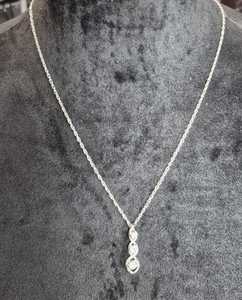 Vintage Crystal Pendant Necklace Gemstone Necklace Handmade Jewelry Women Necklace Gift For Her Birthday Gift - Product Image 2