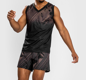 Wholesale Custom <b>Men</b> Tank Top Sleeveless Workout Shirt Quick Dry Athletic <b>Vest</b> OEM Private Label Supplier - Product Image 1