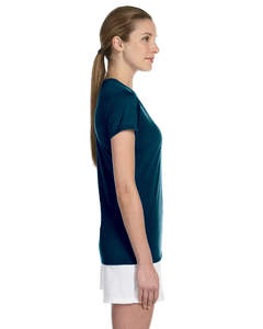 Camiseta de Mujer Ecológica, Colores y Diseños Personalizados, Algodón Morado, Corte Regular Informal, Manga Corta, Secado Rápido, Transpirable, para Primavera - Product Image 6