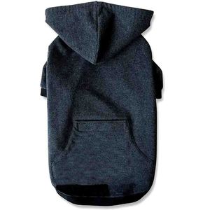 Custom Stylish Dog Hoodie 100% Cotton Eco-Friendly Windproof Autumn Warm Hooded Coat with Zipper Closure - Product Image 2