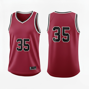 Vêtements de basketball personnalisés en gros, maillots et shorts réversibles, sublimation intégrale, pour entraînement et matchs - Product Image 3