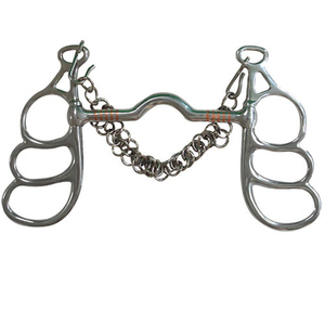 รับบริการ OEM ODM อุปกรณ์ขี่ม้าและแข่งม้า บิตแบบ Pelham ผิวเรียบ บิตม้า Pelham - Product Image 1