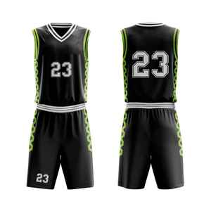 Uniforme de Baloncesto Personalizado al por Mayor, Impresión Digital, Secado Rápido, Transpirable, 100% Poliéster, Sin Mangas - Product Image 1
