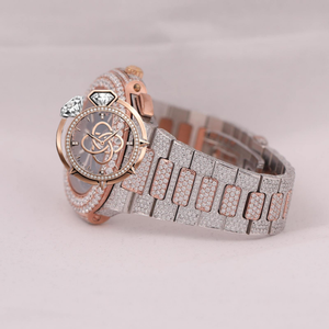 Reloj de Lujo para Hombre con Diamantes de Moissanita y Acero Inoxidable Premium - Product Image 3