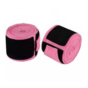 Bandes de maintien pour poignets en coton de haute qualité, élastiques, pour la boxe, l'entraînement MMA, colorées, offrant un soutien efficace pour une protection optimale lors de l'entraînement. - Product Image 2