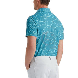 Camiseta de golf cómoda para hombre, diseño clásico, material transpirable, perfecta para entrenamiento de golf y uso diario. - Product Image 3