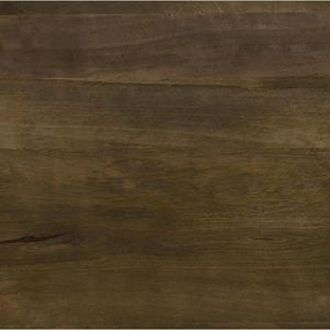 Tavolino da Caffè con Piano in Legno Naturale e Dettagli in Metallo Canna di Fucile - Product Image 6