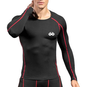 Camisetas de compresión para hombre con servicio OEM, diseño personalizado impreso, transpirables y ligeras. - Product Image 5