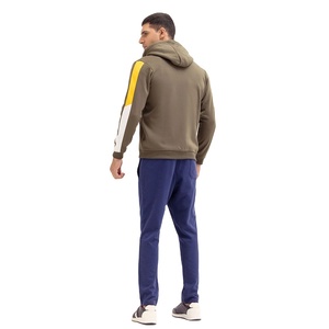 Venta al por mayor personalizado hombres elegante manga Sudadera con capucha Colorblock manga completa pulóver Sudadera con capucha Streetwear Otoño Invierno Apprale - Product Image 3