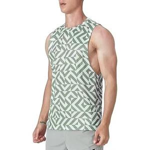 Camiseta sin mangas para hombre, antibacteriana, de alta demanda, cómoda, sublimable, de secado rápido, antipilling, lo último en camisetas sin mangas sublimables para hombre. - Product Image 5