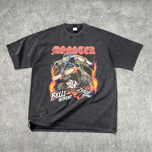 Camisa de Manga Corta de Nailon Ligera con Botones, Corte Cuadrado, Informal, Personalizada, para Hombre, Verano - Product Image 1