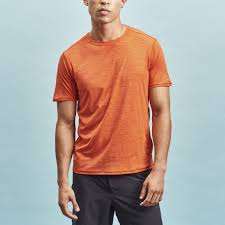 Camiseta deportiva de alto rendimiento, que absorbe la humedad, suave al tacto, de alta elasticidad, material reciclado sostenible, ropa para entrenamiento. - Product Image 2