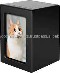 Boîte d'urne en bois de vente chaude pour les cendres d'animal familier Urnes de crémation en bois pour les cendres de chat et de chien Urnes en palissandre à bas prix - Product Image 6