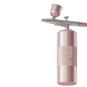 Kit de compresseur de pulvérisation d'airbrush rechargeable en ABS pour la décoration des ongles, le maquillage et la décoration de gâteaux - Product Image 5