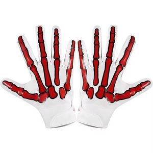 Gants de football américain personnalisés de qualité supérieure, impression personnalisée, prix raisonnable, service OEM pour équipes, gants de receveur de football personnalisés - Product Image 2
