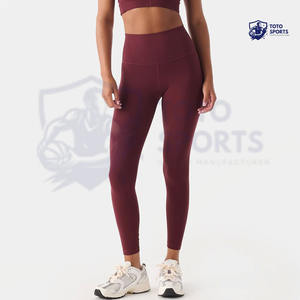 Leggings décontractés pour femmes, confortables, coupe ajustée, toucher doux, meilleure qualité, résistants à l'usure, élastiques, logo personnalisé, leggings taille haute pour femmes - Product Image 6