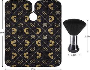 Capa Profesional Ecológica de Poliéster Impermeable para Corte de Cabello, para Uso en Salón de Belleza y Barbería - Product Image 4