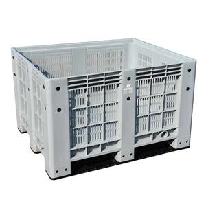 Caja de Paletización de Plástico Apilable de Grado Industrial para Almacenamiento y Transporte de Cosechas Agrícolas, Suministro a Granel - Product Image 1