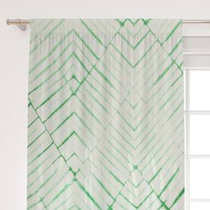 Rideau en coton imprimé tie-dye fait main, panneau décoratif pour fenêtre, idéal pour salon, hôtel, vente en gros, Inde - Product Image 3